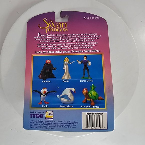 Vintage Tyco The Swan Princess Rothbart Miniature Figure Cake Topper 1994 - Picture 5 of 8
